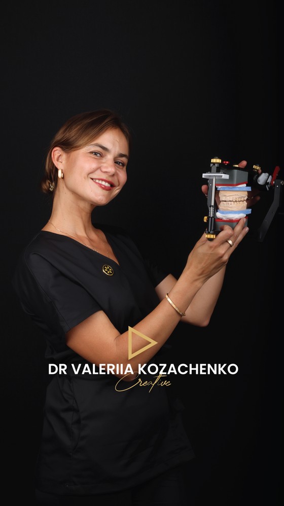 Dr. Valeriia Kozachenko — Specialist Orthodontist, Creative Arts Dubai